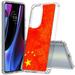 TalkingCase Slim Phone Case Compatible for Motorola Edge 2022 Old Flag China Print Light Weight Flexible Soft USA