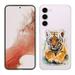 VIBECover Slim Case Compatible for Samsung Galaxy S23+ Plus 2023 TOTAL Guard FLEX Tpu Cover Thin and Light Baby Tiger