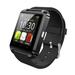 Hemoton Smartwatch U8 Smart Watch Wrist Watch Digital Player Watch for Phone Wearable Electronic Device (Black)