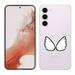 TalkingCase Slim Phone Case Compatible for Samsung Galaxy S23 2023 Baby Angel Wings Print w/ Tempered Glass Screen Protector Lightweight Flexible Print in USA