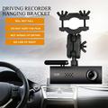 Car Rearview Mirror Driving Recorder Bracket Holder for Xiaomi DVR 70 Minutes Wifi Cam Mount 360 Degree Rotating Support Holder Specification:?Hoop type