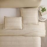 Enders Textured Stripe Sham - King - Ballard Designs - Ballard Designs