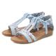 Sandale LASCANA Gr. 38, blau (hellblau) Damen Schuhe Alle Lascana-Produkte