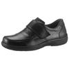 Klettschuh WALDLÄUFER "Ken", Herren, Gr. 12 (47), schwarz, Nappaleder, klassisch, Schuhe, Halbschuh, Freizeitschuh, Komfortschuh in klassischem Look