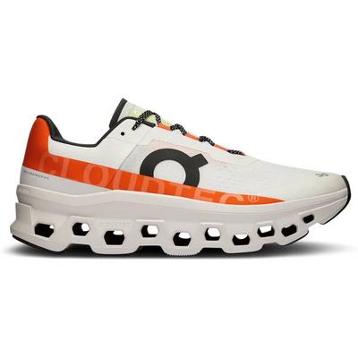 ON Herren Laufschuhe Cloudmonster, Größe 42 in Silber