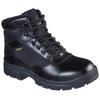 Berufsschuh SKECHERS "WASCANA - BENEN" Gr. 41, schwarz, 41, Leder, Schuhe, mit Profillaufsohle