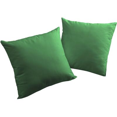 Kissenhülle WIRTH "Umea" Gr. 3, grün (dunkelgrün), B:40cm L:60cm, Polyester, Obermaterial: 100% Polyester, Kissenbezüge Image