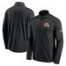 Men's Nike Black Cleveland Browns Pacer Half-Zip Top