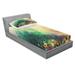 East Urban Home Flower Bed On Valley In Fall Season Floral Sheet Set Microfiber/Polyester | Twin XL | Wayfair 46CFE1C9A8004EC8889399A2719D73E4