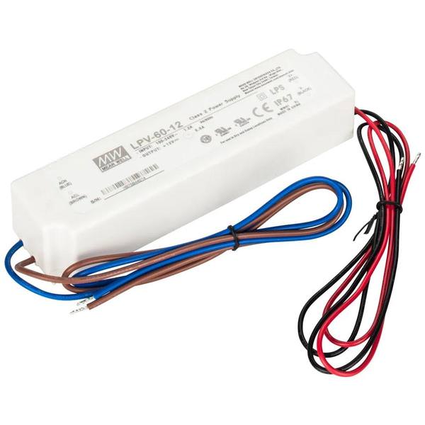 Task Lighting 079887 - 60 watt 12 volt Hardwired Waterproof Power Supply (T-60W-12-WP-HW)