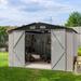 8*10 FT Outdoor Metal Storage Shed