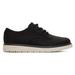 TOMS Men's Black Leather Navi Travel Lite Oxford Sneaker Shoes, Size 10.5