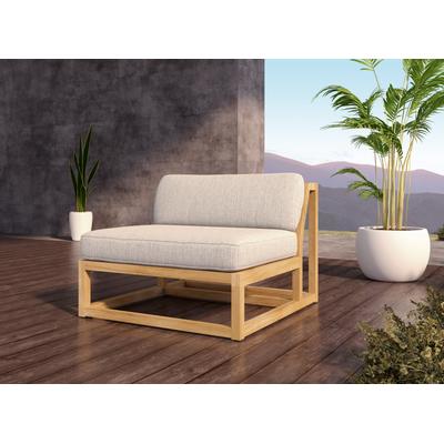 Maya Teak Slipper Chair