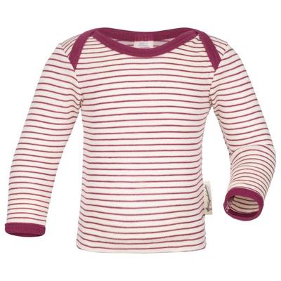 Engel - Baby-Schlupfhemd Langarm - Merinounterwäsche Gr 62/68 rosa Image