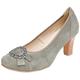 Hirschkogel Damen Pumps, anthrazit, 39 EU