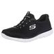 Skechers Damen Hands Free Slip Ins Summits Dazzling Haze Sneaker, Schwarz/Weiß, 36 EU Weit