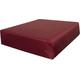 Dazzle Collection 100% Waterproof Seat Pads For Indoor & Outdoor Dining Chairs Garden Sofa Chair Cushion Rattan Seat Patio Chair Cushions (60 x 60 x 10cm, Burgundy)