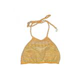 Luli Fama Swimsuit Top Orange Swimwear - Women's Size X-Small