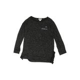 Old Navy Sweatshirt: Black Tops - Kids Girl's Size Large