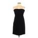 Express Cocktail Dress - Mini: Black Solid Dresses - Women's Size Medium