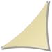 Colourtree Customize Triangle 260 GSM Super Ring Heavy Duty Sun Shade Sail, Stainless Steel in Brown | 156 W x 156 D in | Wayfair