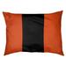 East Urban Home Toronto Pillow Polyester in Orange/Black | Small (28" W x 18" D x 6" H) | Wayfair 35D0EDE8744F44AE9C1E224C0686FA56