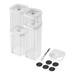 ZWILLING J.A. Henckels Fresh & Save 6 Piece Kitchen Canister Set Plastic in White | 4 H x 8 W x 12 D in | Wayfair 1025971