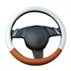 Housse de volant en cuir pour femme couvre-volant de voiture moderne et confortable taille