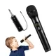 Microphone à main sans fil UHF en métal système dynamique avec écran LED son supérieur pour