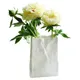 Vase en papier froissé pour la décoration intérieure mini sac de rangement en papier kraft carré