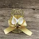 Boîtes de faveur d'oiseaux dorés pour fête de mariage fournitures de fête de la Saint-Valentin