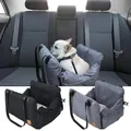 Sac gonflable de siège de voiture pour chien console portable sacs de voyage rehausseur lavable