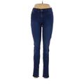 Sweet Apparel Jeans - Low Rise Skinny Leg Denim: Blue Bottoms - Women's Size Medium - Dark Wash