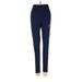 Adidas Active Pants - High Rise: Blue Activewear - Women's Size Small