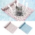 InjPad de glace pour animaux de compagnie coussin froid pour animaux de compagnie avec oreiller