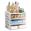 Bureau de Maquillage Multicouche de Grande Capacité Conteneur de Maquillage Cosmétique Boîte