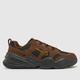 Nike tech hera trainers in brown & black