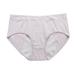 BIZIZA Womens Briefs Underwear Plus Size Soft Women s Period High Waisted Pregnancy Stretch Briefs Panties for Women Light Purple 3XL