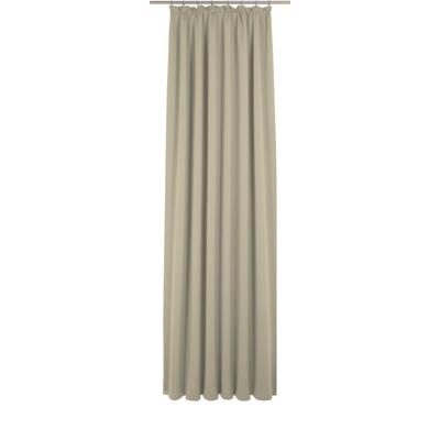 Vorhang WIRTH "Newbury", grau (taupe), B:130cm H:225cm, Baumwolle, Polyester, Gardinen, nach Maß Image