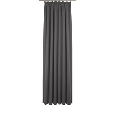 Vorhang WIRTH "Newbury", grau, B:130cm H:205cm, Baumwolle, Polyester, Gardinen, nach Maß Image