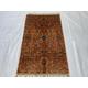 2.5x4 Rust Sultani Rug - Oushak Rug - Gabbeh Rug - Doormat Rug - 100% wool Rug - Bathmat Rug - Nature Rug - Table rug - Turkish Rug