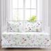 Summer Bloom Azalea Floral Garden Chintz Pink Blue White Green Microfiber Reversible Quilted DayBed Set