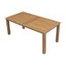 Outdoor Dining Table Rectangular HIPS Dining Table for 4-6 Persons