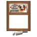 Australian Shepherd Dog Dry Erase Marker Board - A House is Not a Home without an Australian Shepherd