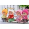 5PCS NEUE Kinder Spielzeug Weiche Interaktive Baby Puppen Spielzeug Mini Puppe Für mädchen und