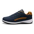 KRE Prime Men Leather Casual Italian Breathable Non-slip Sneakers Shoes