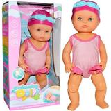 Swimming Baby Doll Baby Doll That Swims in Water Waterproof Swimming Doll for Girls Electric Swim Baby Doll Water Baby Doll Swimming Dolls for Pool Bathtub Bath Time Play