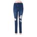 Almost Famous Jeans - High Rise: Blue Bottoms - Women's Size 7