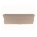 30 Taupe Window Box Planter For Indoor Or Outdoor Use Poly Resin Each