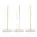 Hemoton 3pcs Wooden Donuts Stand Birthday Party Doughnut Rack Sweet Cart Stand Donut Display Holder Donuts Bar Favors